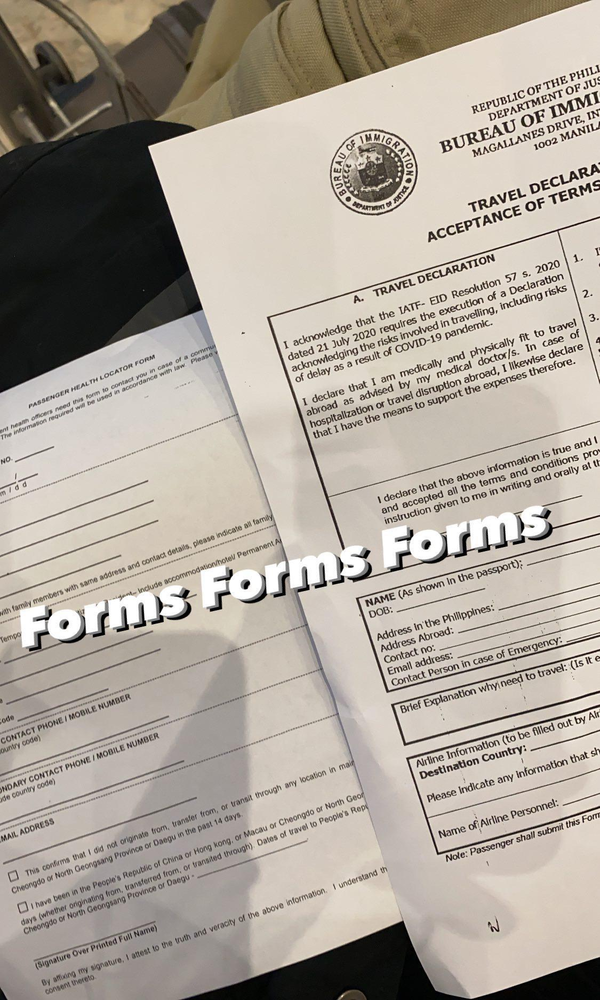 more forms to fill